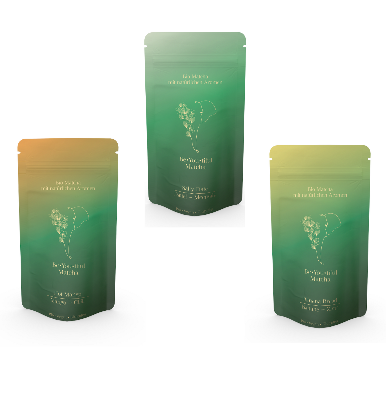 Bundles - Aromatisierter Bio-Matcha